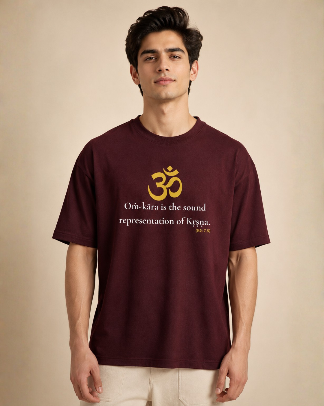 "Oṁ-kāra" Oversized T-Shirt.