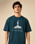 "He Bears the Force" Lord Śiva Gangadhara Oversized T-Shirt.