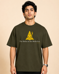 "Shelter of the Shelterless" Lord Śiva Oversized T-Shirt.