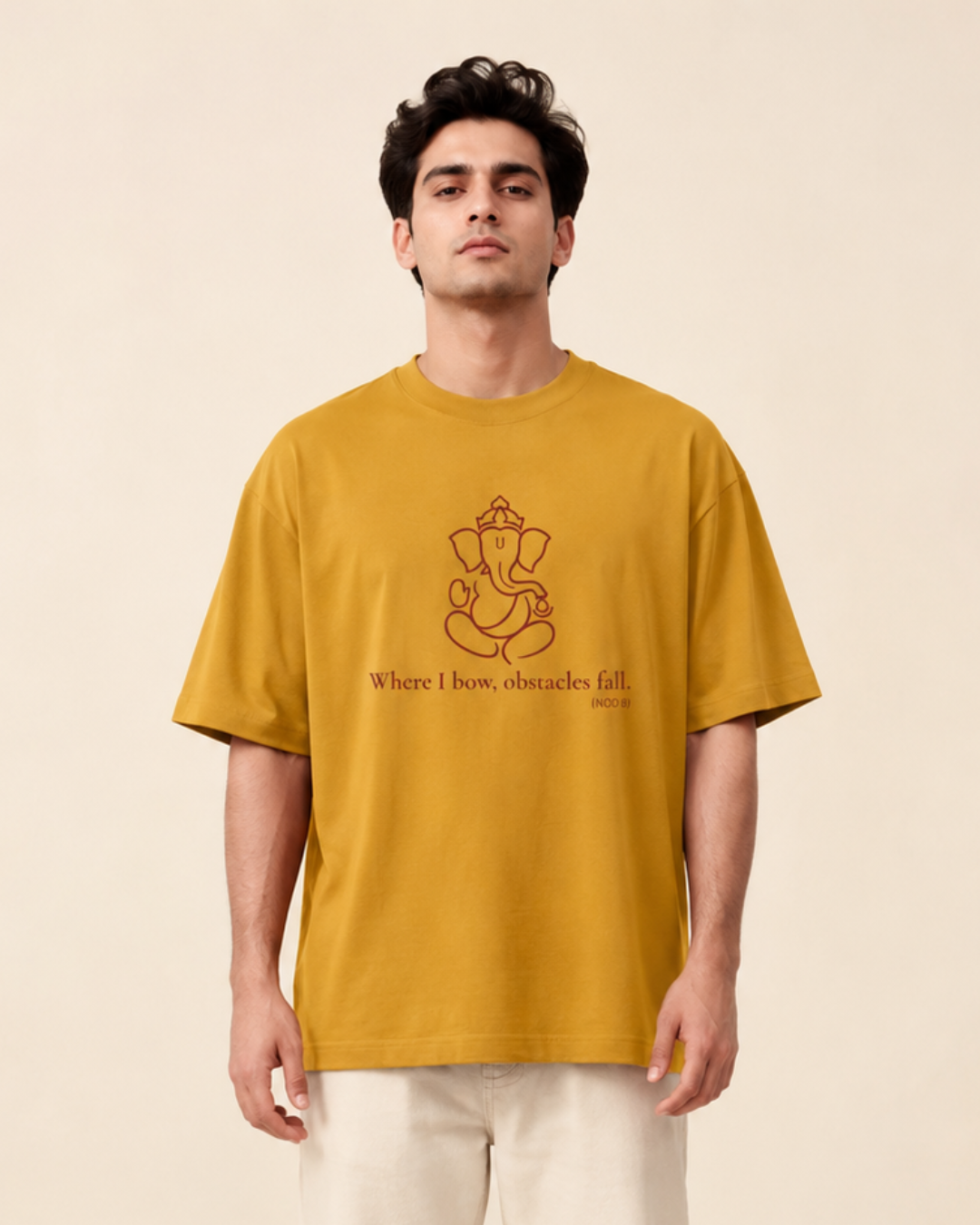 "Lord Gaṇapati" Oversized T-Shirt.