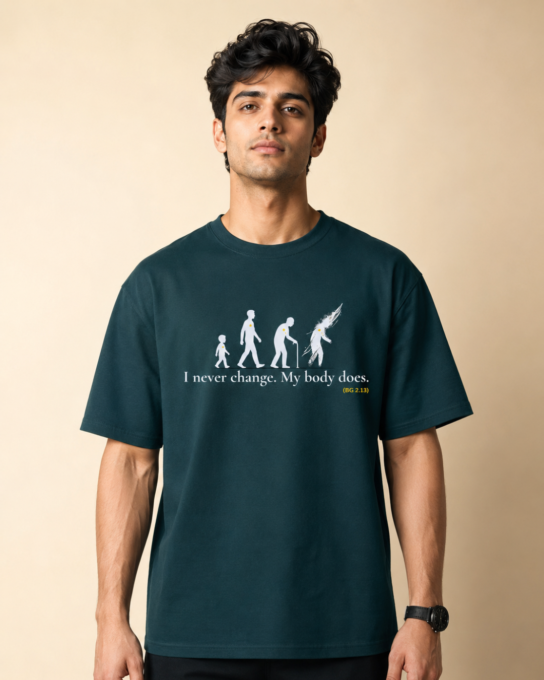 "I Never Change" Oversized T-Shirt.