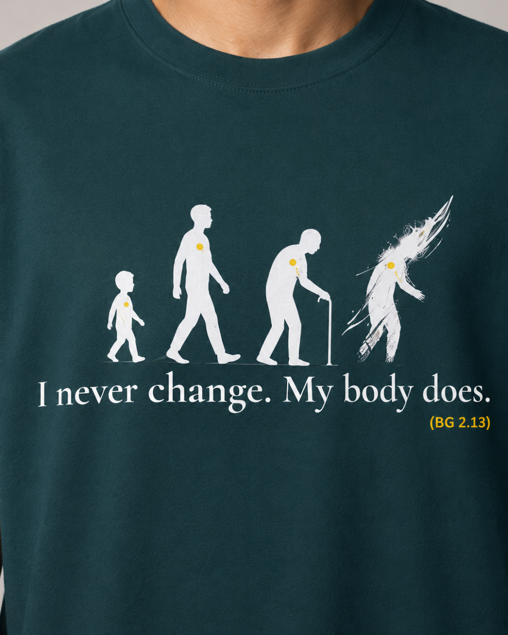 "I Never Change" Oversized T-Shirt.