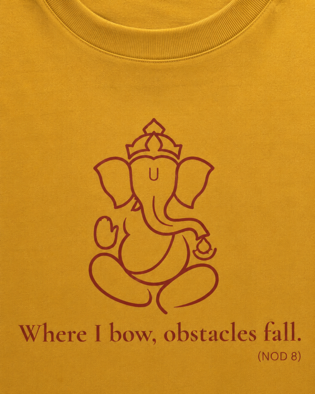 "Lord Gaṇapati" Oversized T-Shirt.