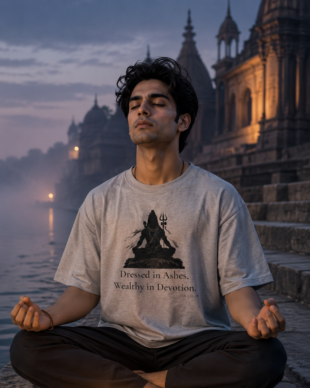 "Lord Śiva Detachment" Oversized T-Shirt.