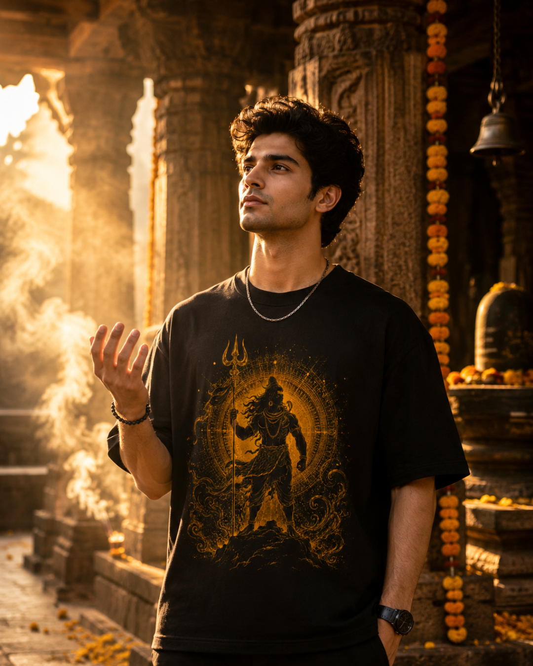 "Mahādeva — The Eternal Stand" Unisex T-Shirt