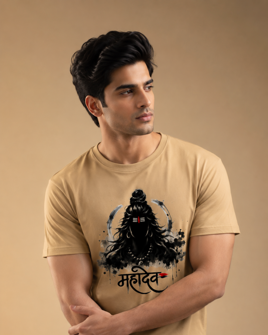 "Mahādev" Ink Art Unisex T-Shirt