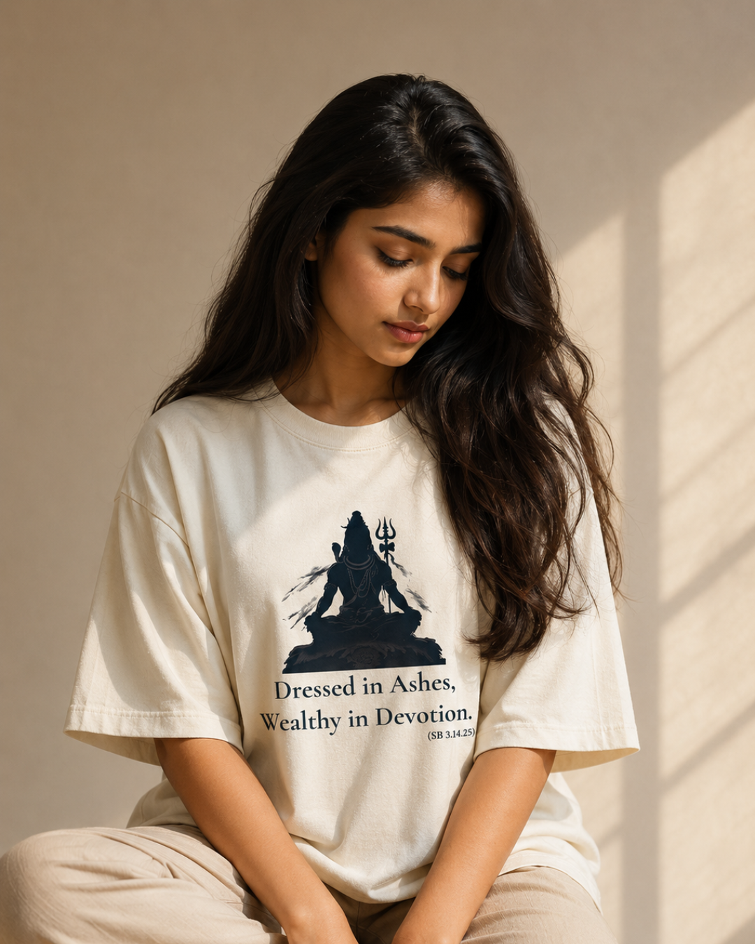 "Lord Śiva Detachment" Oversized T-Shirt.