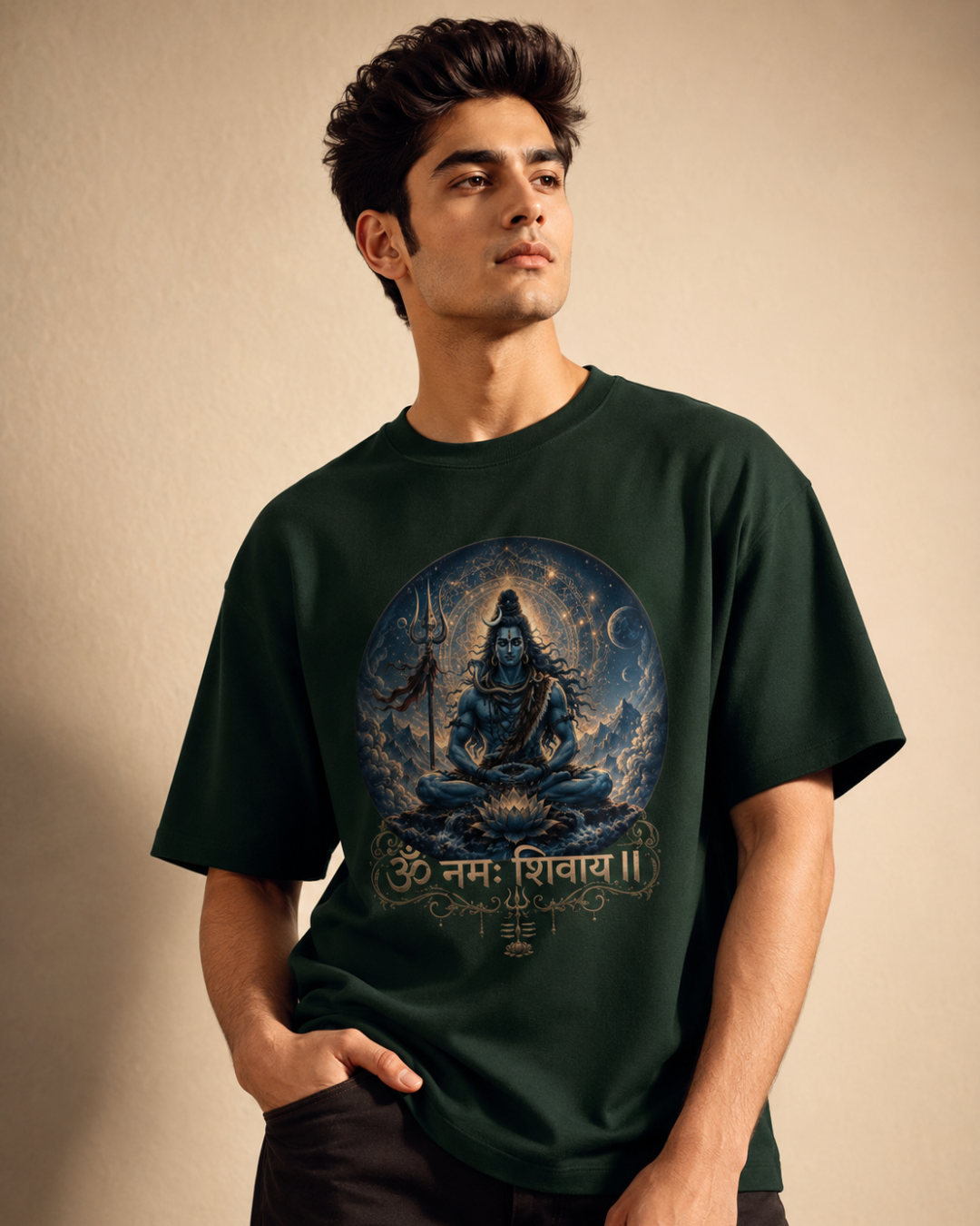 "ॐ नमः शिवाय" Cosmic Śiva T-Shirt