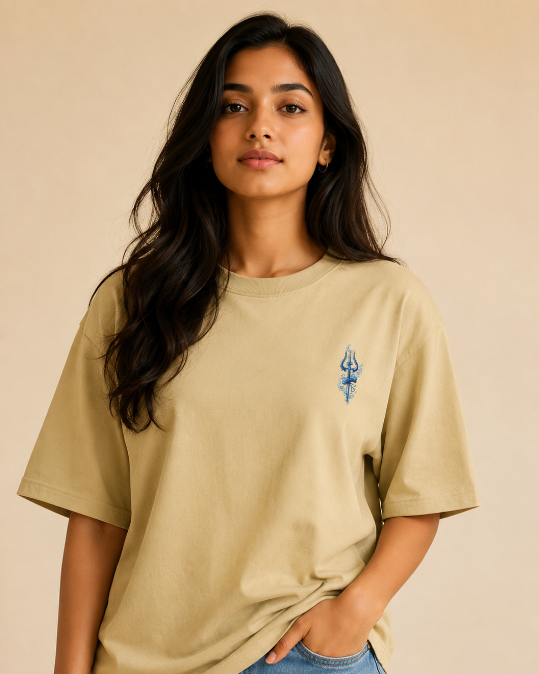 "Shiva — The Celestial Annihilator" Oversized T-Shirt