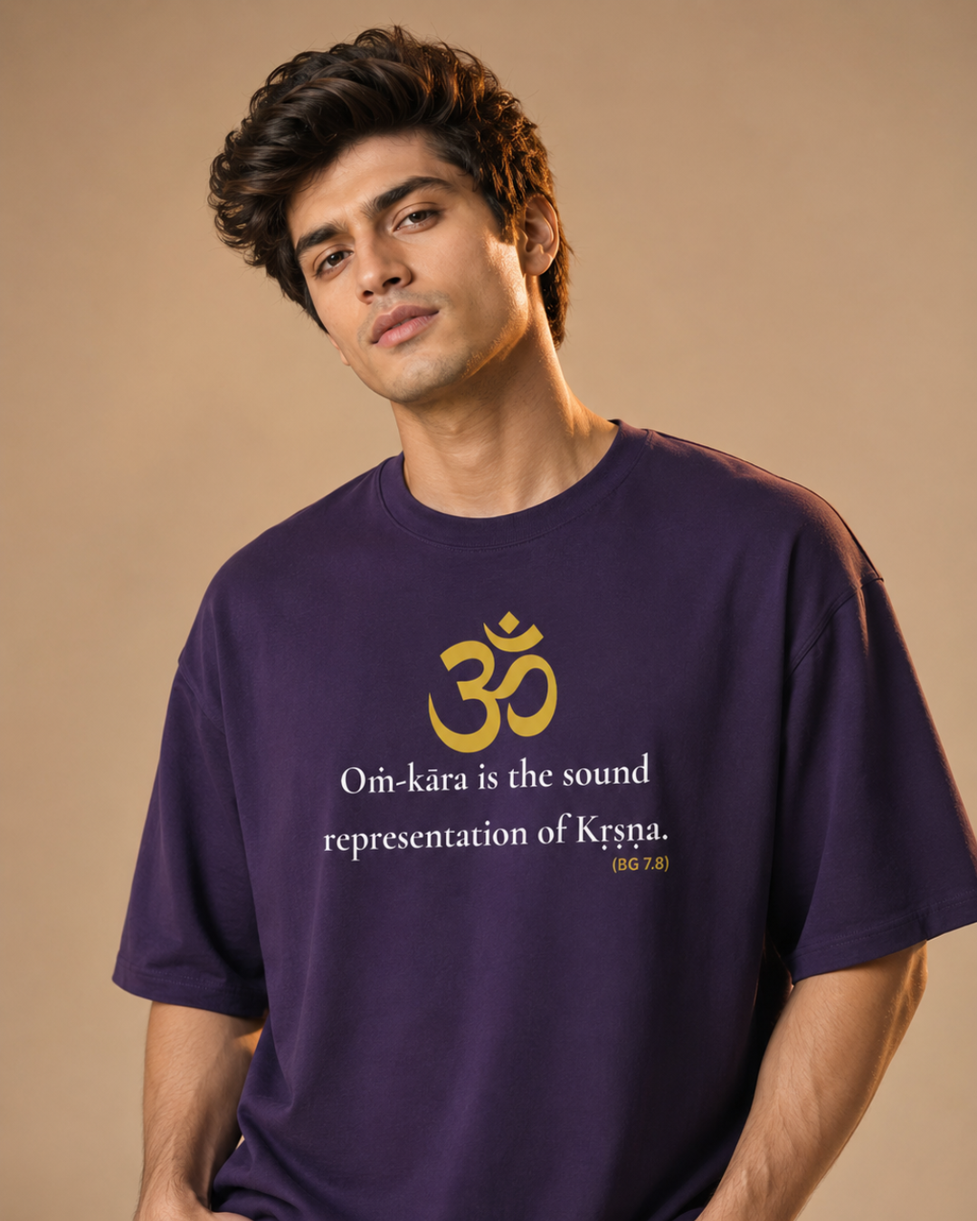 "Oṁ-kāra" Oversized T-Shirt.