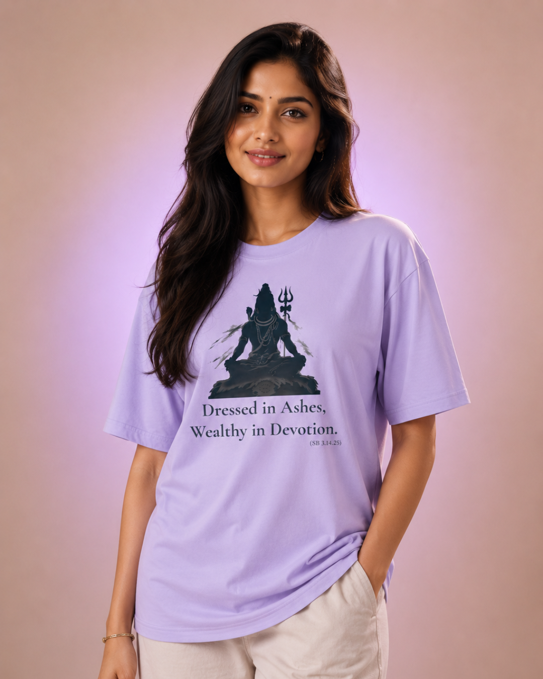 "Lord Śiva Detachment" Oversized T-Shirt.