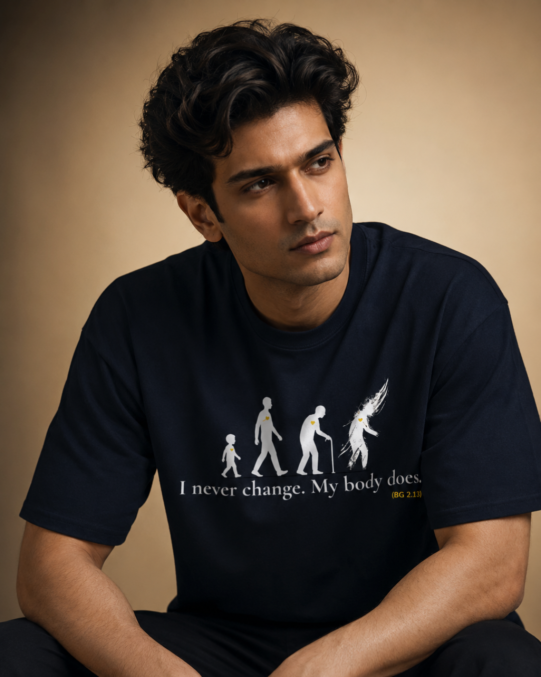 "I Never Change" Oversized T-Shirt.