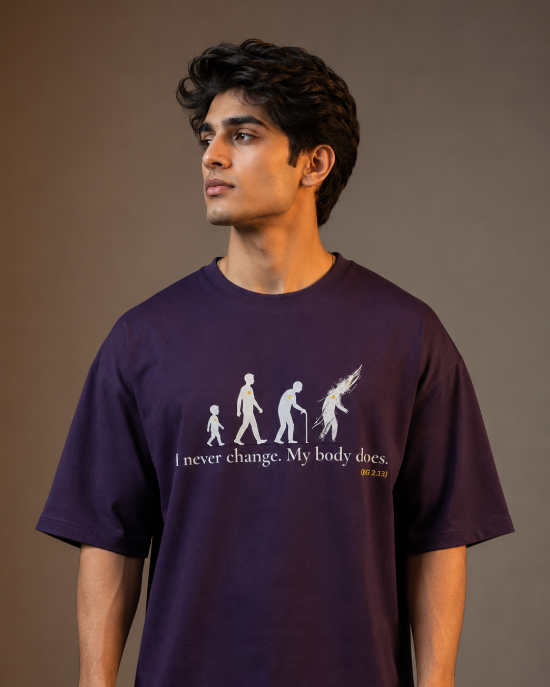 "I Never Change" Oversized T-Shirt.
