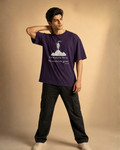 "He Bears the Force" Lord Śiva Gangadhara Oversized T-Shirt.
