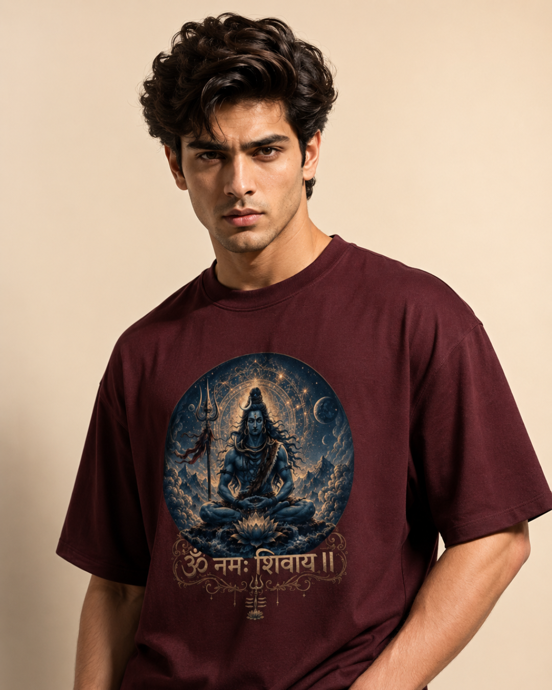 "ॐ नमः शिवाय" Cosmic Śiva T-Shirt