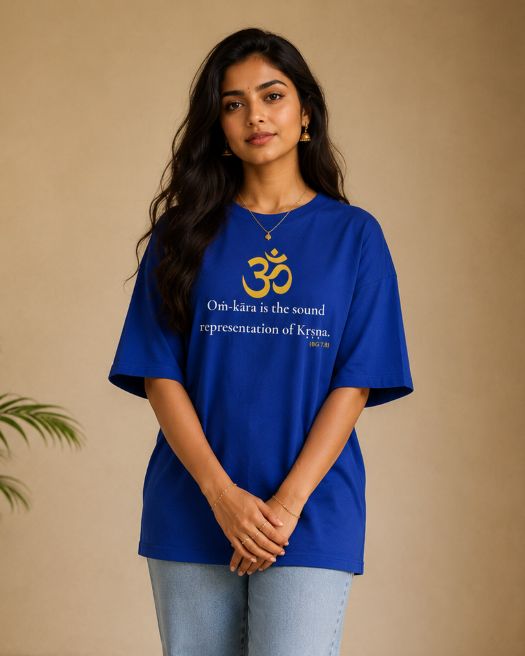 "Oṁ-kāra" Oversized T-Shirt.