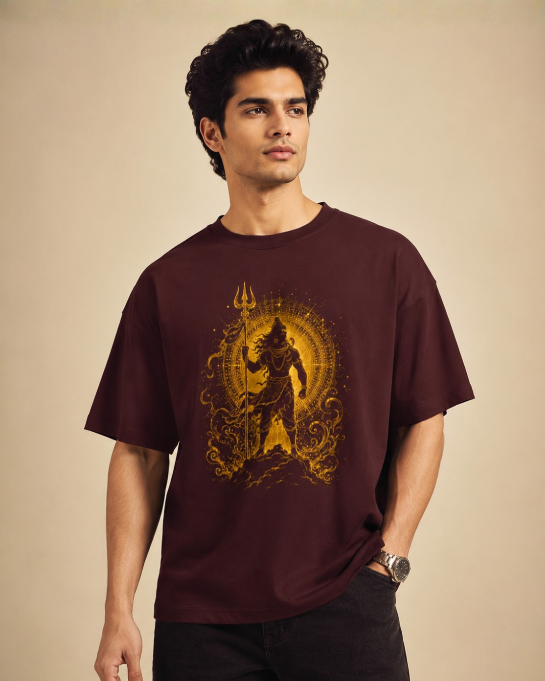 "Mahādeva — The Eternal Stand" Unisex T-Shirt