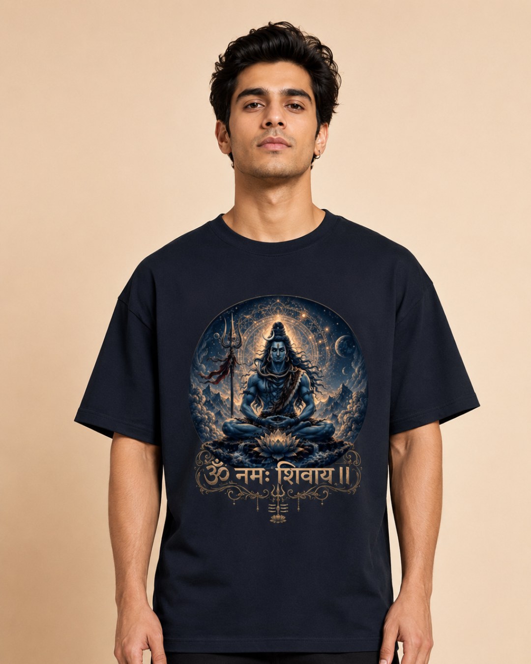 "ॐ नमः शिवाय" Cosmic Śiva T-Shirt