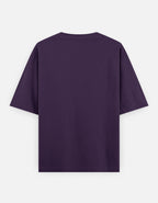 Rama purple oversized t-shirt back
