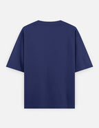Rama royal blue oversized t-shirt back